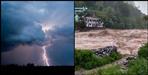 Rain and hailstorm yellow warning for 5 districts