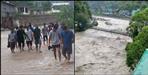 Rivers in spate after heavy rain in Pithoragarh Bageshwar