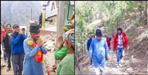 Col Ajay Kothiyal visit to Kamar Gram Sabha in Gangotri