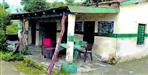 Roof of school rests on two beams in Chamoli