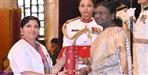 ANM Pooja Rana Receives National Award from President