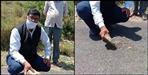 poor condition of new made road in pauri garhwal