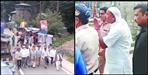 Congress sitting on dharna in Jageshwar