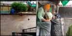 House collapsed after heavy rains in Bazpur