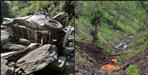 Truck fallen in deep ditch in devprayag 2 died