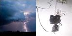 Thunderstorm in Almora Doonagiri School