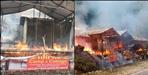 Massive Fire Breaks Out at Kaafal Camp in Chopta