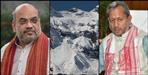 Chamoli glacier burst Tirath Singh Rawat in contact with Amit Shah