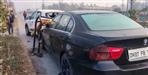 A speeding BMW hits police officer in Dehradun