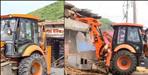 35 illegal Shops Demolished in Ramnagar