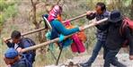 Injured Woman Carried 10 Km to Hospital in Chamoli