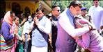CM inspected disaster affected areas in Nanda Nagar
