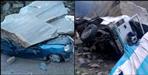 Boulders fell on cars in Chamoli Suki
