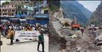 Protest against Helang Marwari bypass in Joshimath