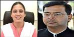 People standing in support of Doctor Nidhi Uniyal in Uttarakhand
