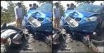 Wrong side car hit many vehicle in dehradun