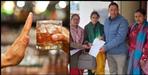 Mahila Mangal dal of pajyana Village gairsain banned liquor in marriage