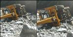 Jcb fallen in ditch in chamoli