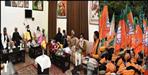 BJP has set a target of winning 60 seats in the 2022 assembly elections.