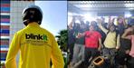 Blinkit Delivery Workers Protest in Rudrapur