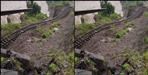 Water logging in kathgodam railway track
