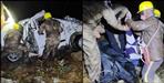 Car fell into a ditch in Ranikhet Khairna area