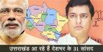 31 mp to visit uttarakhand 