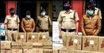 18 box illicit liquor caught in almora