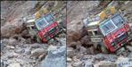 landslide on badrinath road at pipalkoti