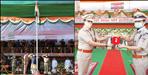 Chief Minister Trivendra Singh Rawat hoists flag in police line, 36 Corona Warriors honored