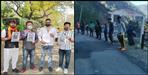 Protest at jantar mantar for nandprayag ghat road
