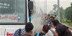 Dehradun-Delhi Roadways Bus Tyre Catches Fire Major Accident Averted