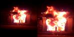 PNB ATM distroyed by fire in Haldwani