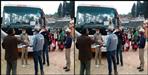 500 People reached pauri garhwal in 25 buses on 3 may