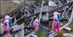 10 Years No Bridge Villagers Risk Their Lives Crossing the River