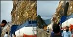 Massive landslide on Rishikesh-Badrinath highway