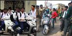 Dehradun minor student scooty bike 25 thousand challan
