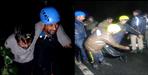 Car fallen in ditch in gangotri highway