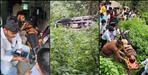 5 People Rescued After Scorpio-N Goes Off Road in Mussoorie