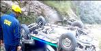 Vehicle fell into deep ditch in Chamoli district
