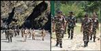 Alert in pithoragarh patrolling at dharchula