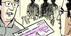 Attempt to withdraw 55 lakh through fake cheques