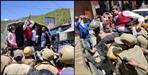 Protest against Liquor shop opening in dewal chamoli