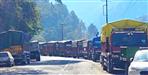 Liquor Trucks Parked on Kedarnath Route in Rudraprayag