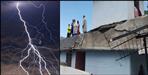 Lightning fell in Rishikesh Rameshwar Puram