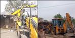 Bulldozer action on 47 illegal encroachments in Haridwar