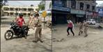 Coronavirus Uttarakhand:Uttarakhand Police beaten public who walk on roads for no reason