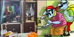 Thieves steal jewellery and cash worth lakhs