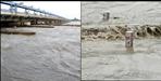 Rivers in spate due to heavy rains in Uttarakhand