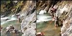 Chamoli police one hour rescue operation to save cow